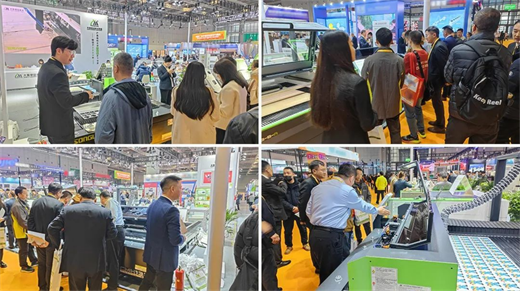 粵銘激光25周年盛典閃耀2025上海國際廣印展，上海激光管技術引爆全場